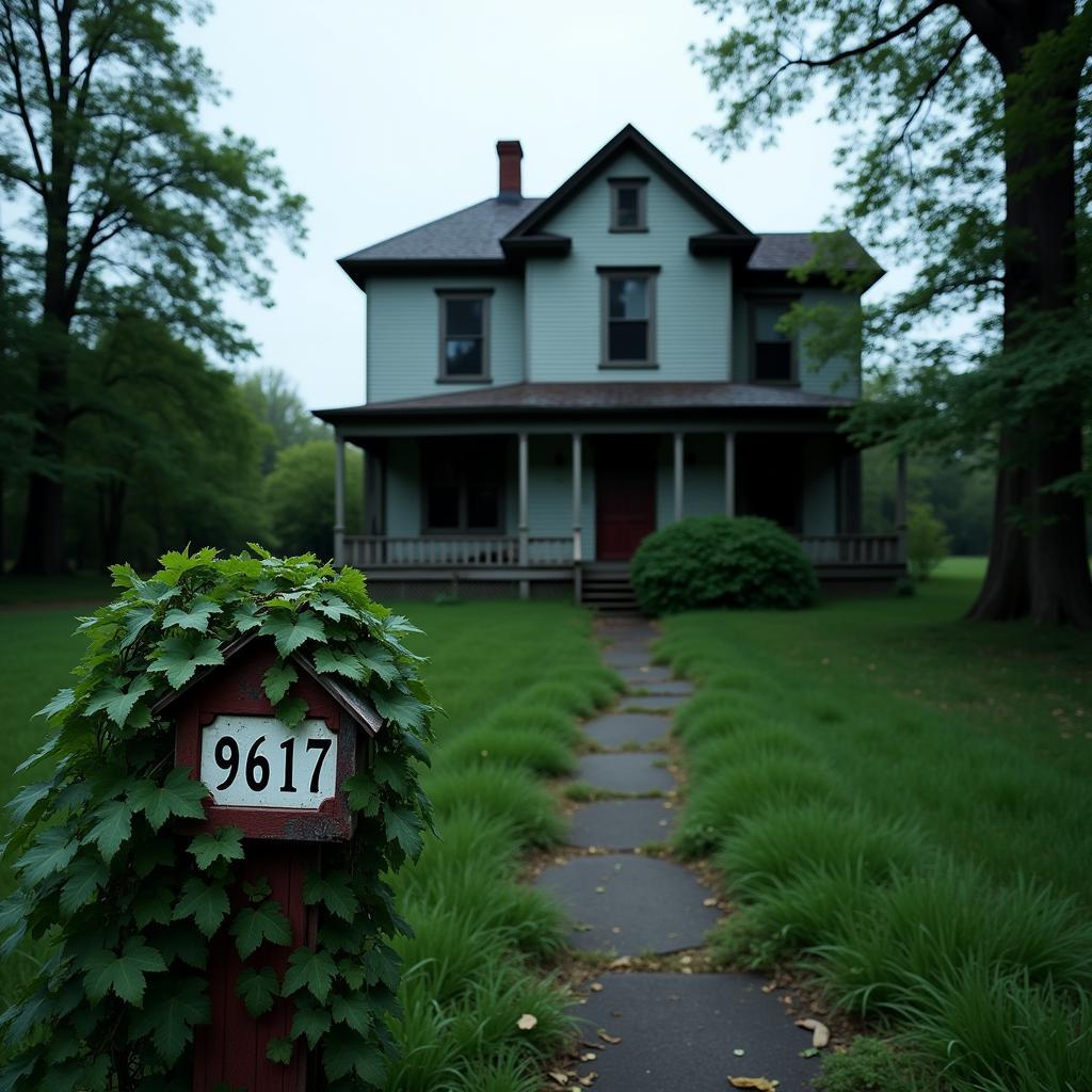 Old house on Gulf Research Lane