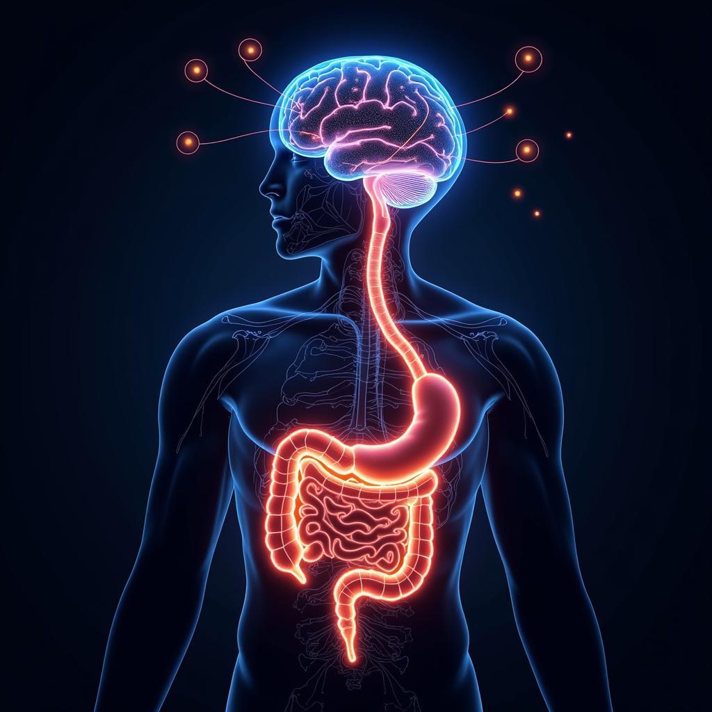 The Gut-Brain Connection: A Visual Representation