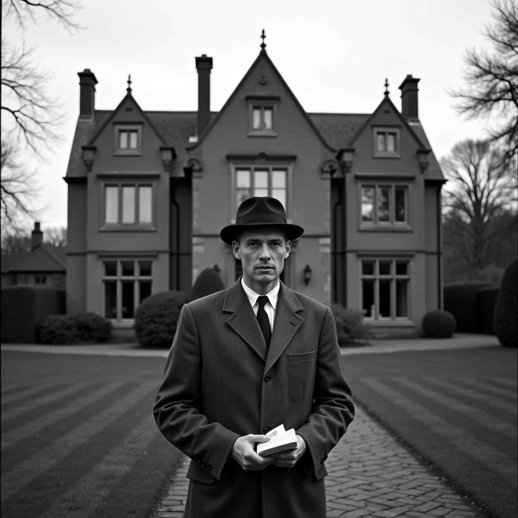 Harry Price at Borley Rectory