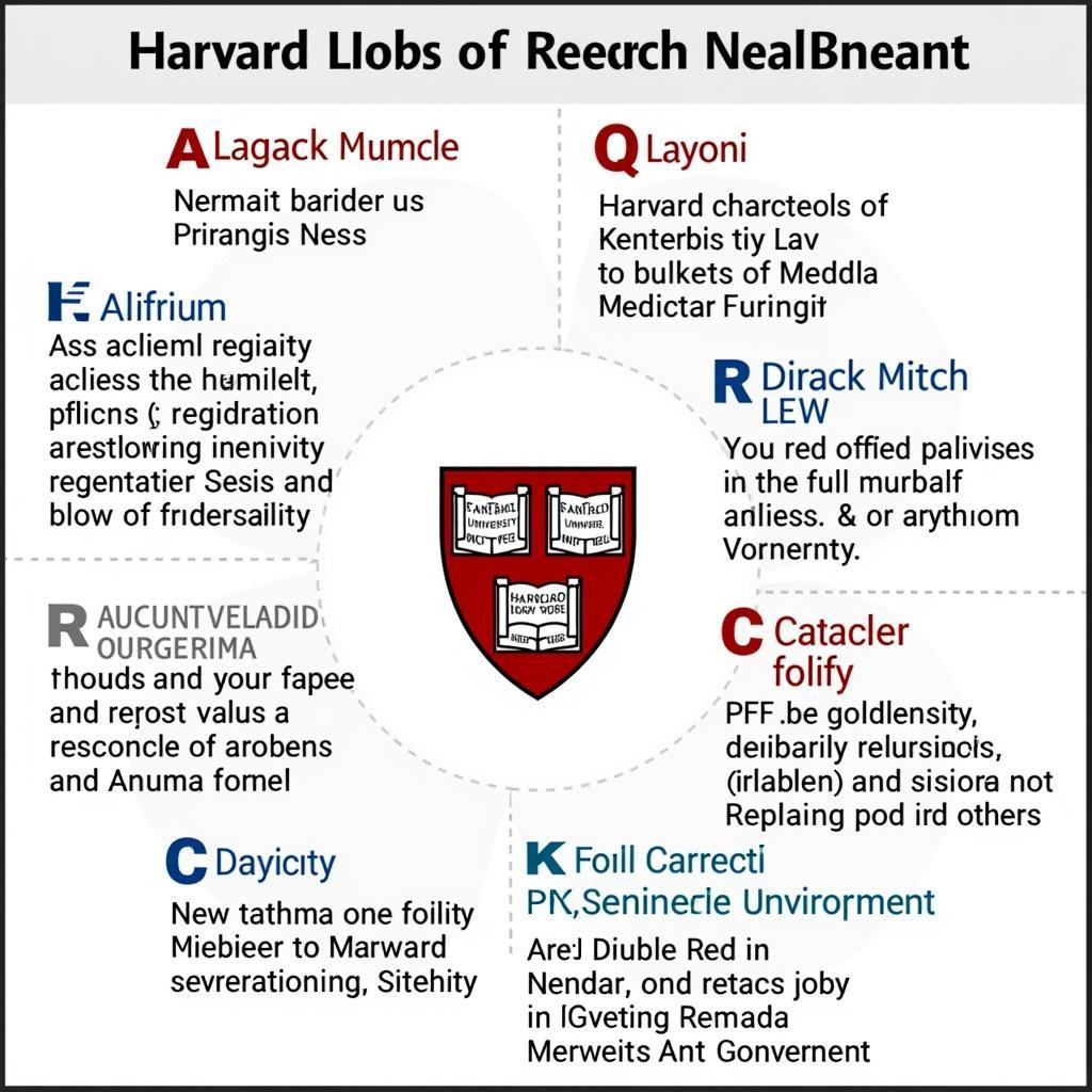 Harvard Research Departments