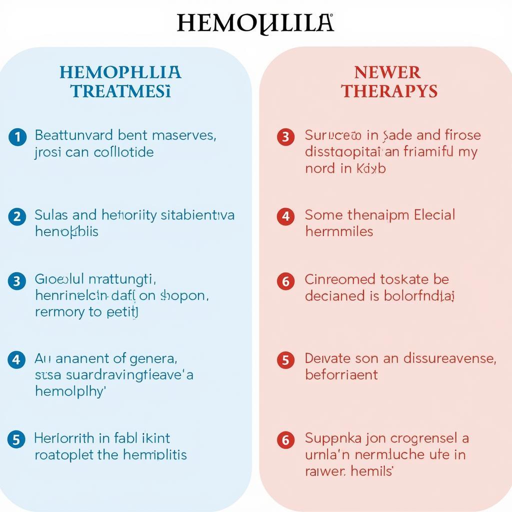 Hemophilia Treatment Options: Past and Present