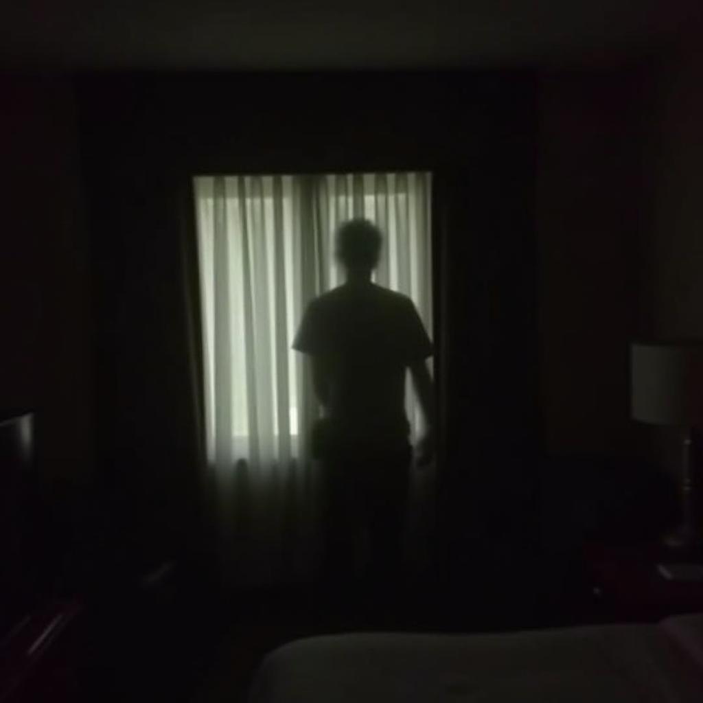 Shadowy Figure at Hilton Garden Inn Tempe