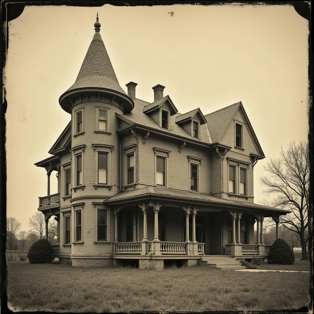 Old building at 12050 Research Rd