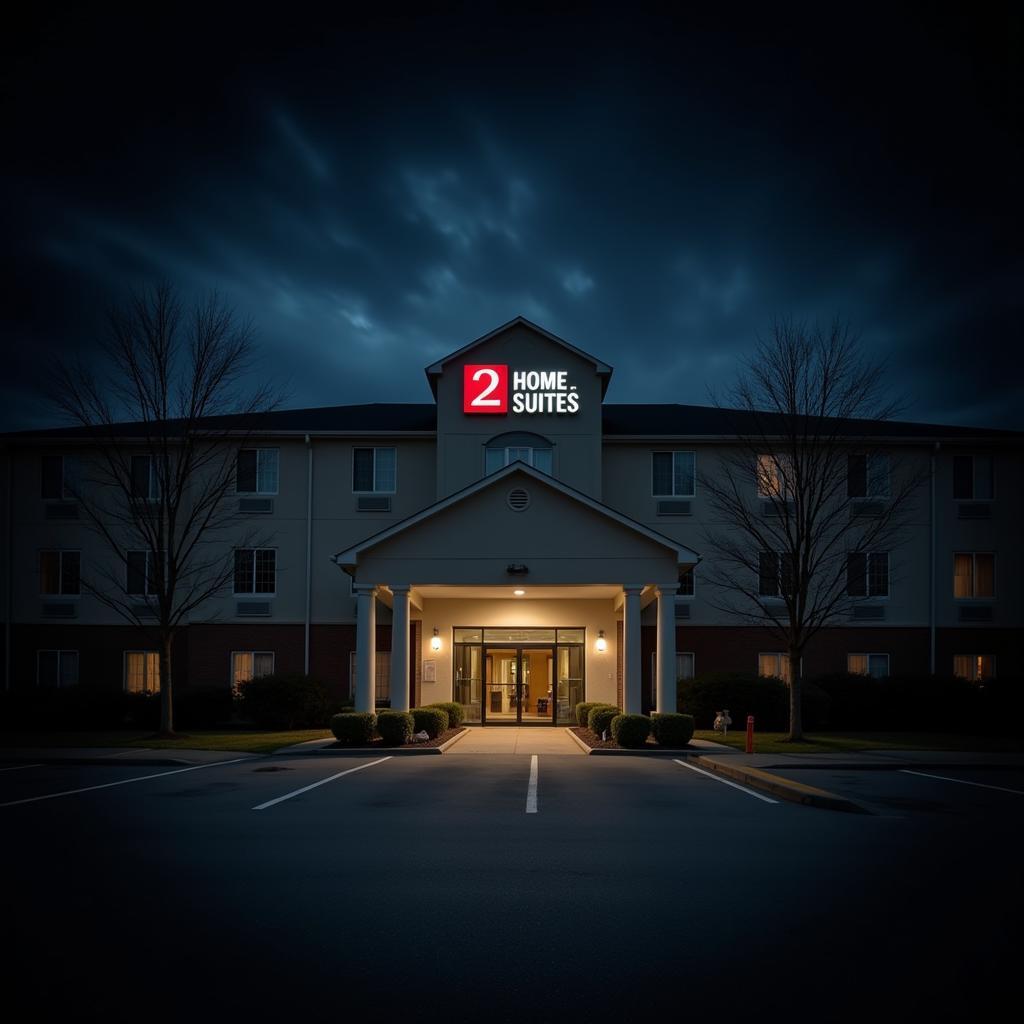 Home2 Suites Huntsville at Night