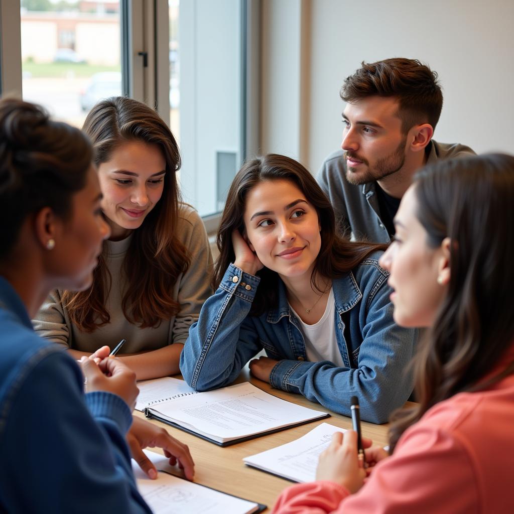 Homeless youth participating in research