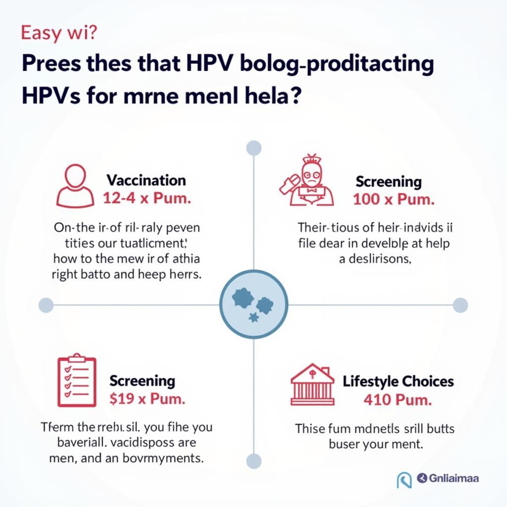 Infographic on HPV Prevention and Treatments