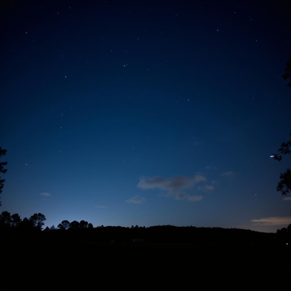 Night Sky Above Huntsville Research Park