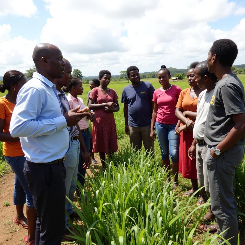 IFPRI Researchers Conducting Fieldwork