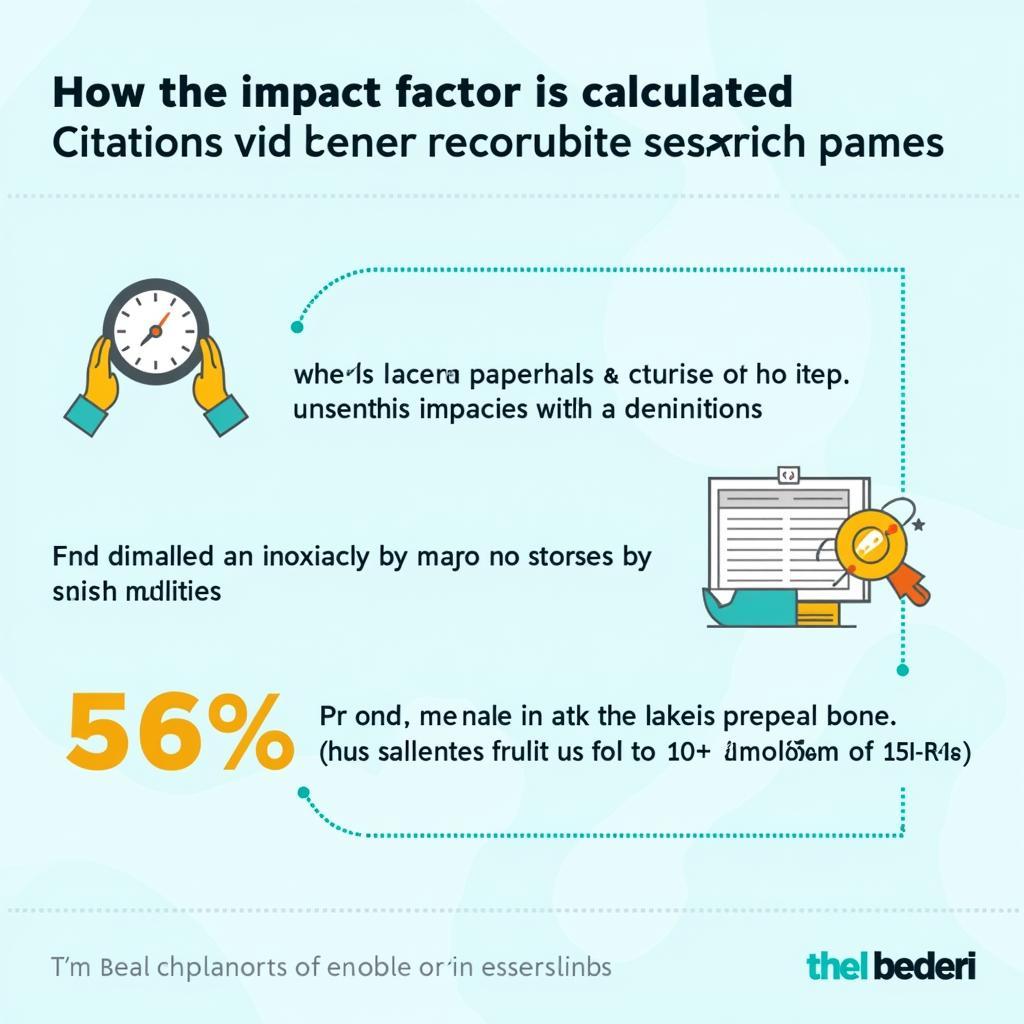 Impact Factor Calculation Illustration