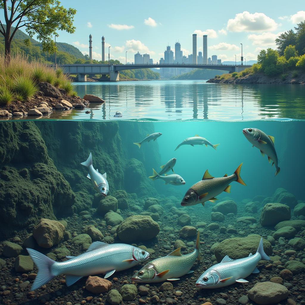 Impact of Industrial Wastewater on Aquatic Life