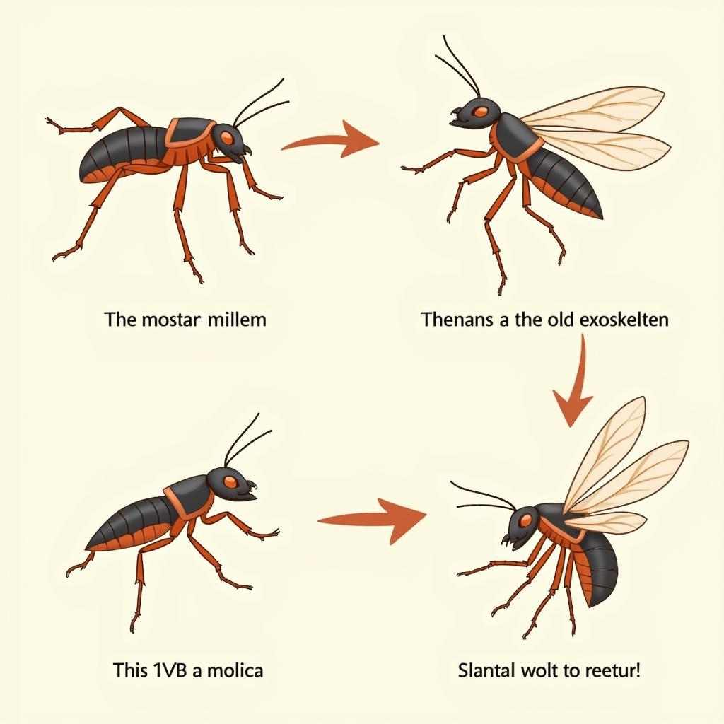 Insect Molting Process