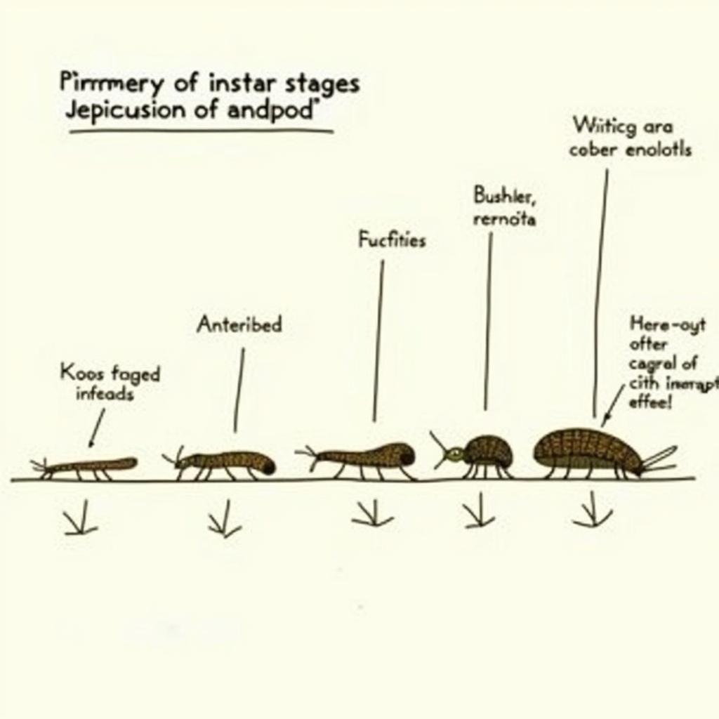 Insect Instar Stages