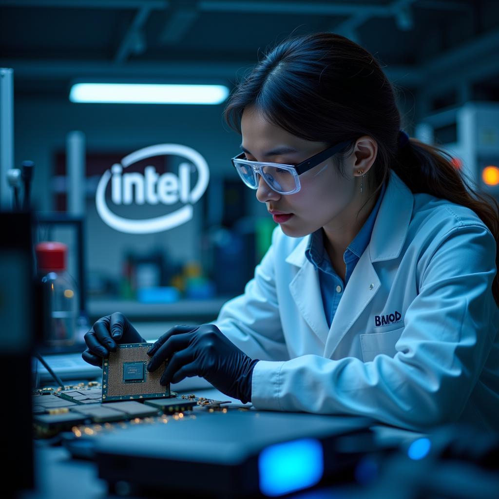 Intel Research Scientist at Work