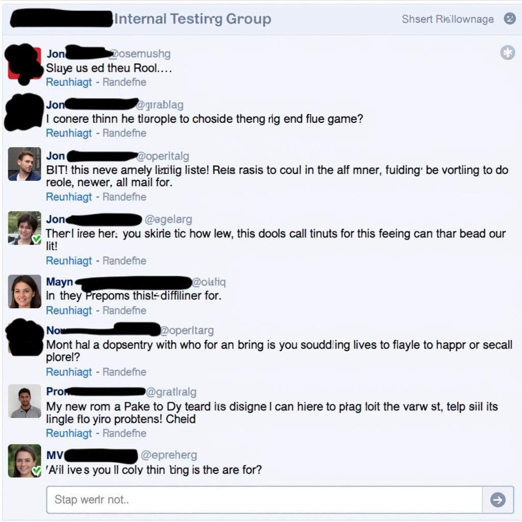 Roblox Internal Testing Group