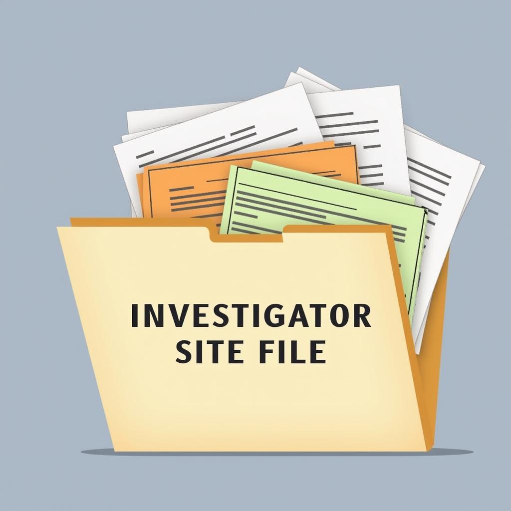 Example of an Investigator Site File