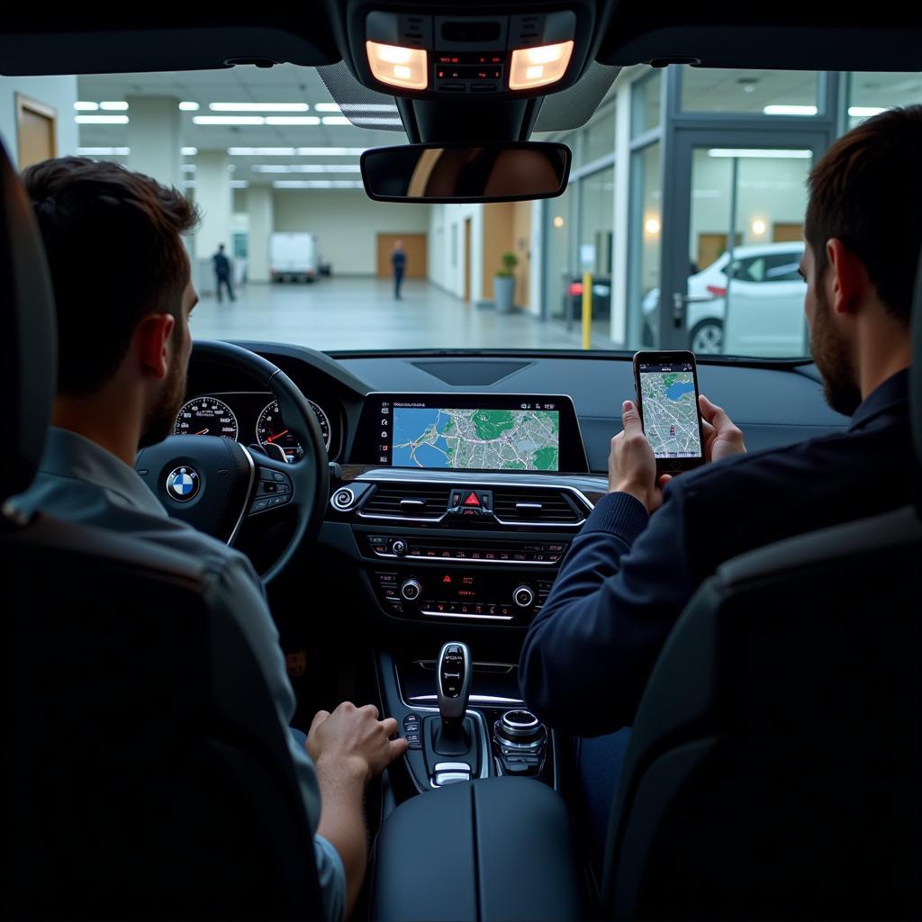 Connected Car Interface Development at Irvine BMW Research Drive