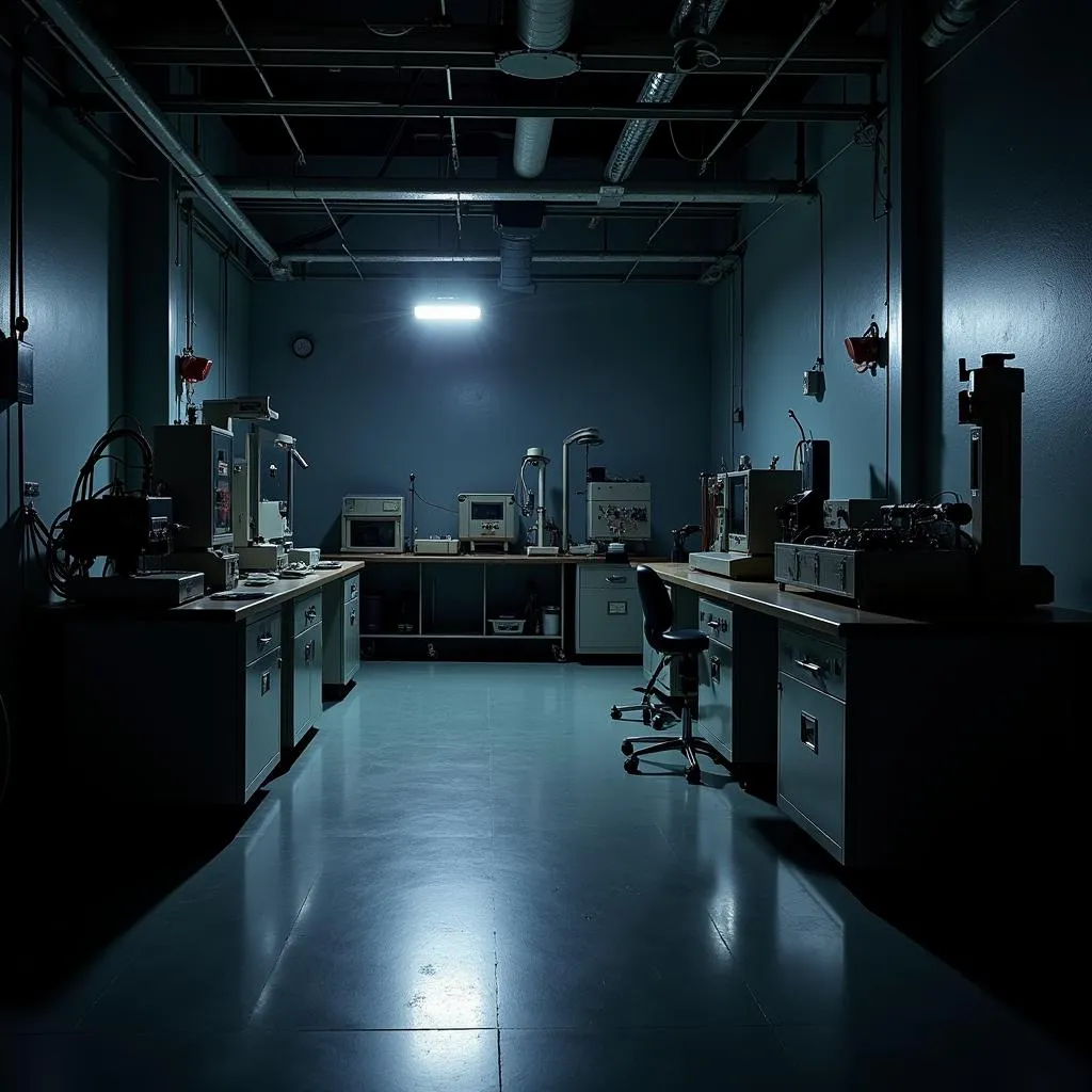 Janelia Farm Research Lab at Night