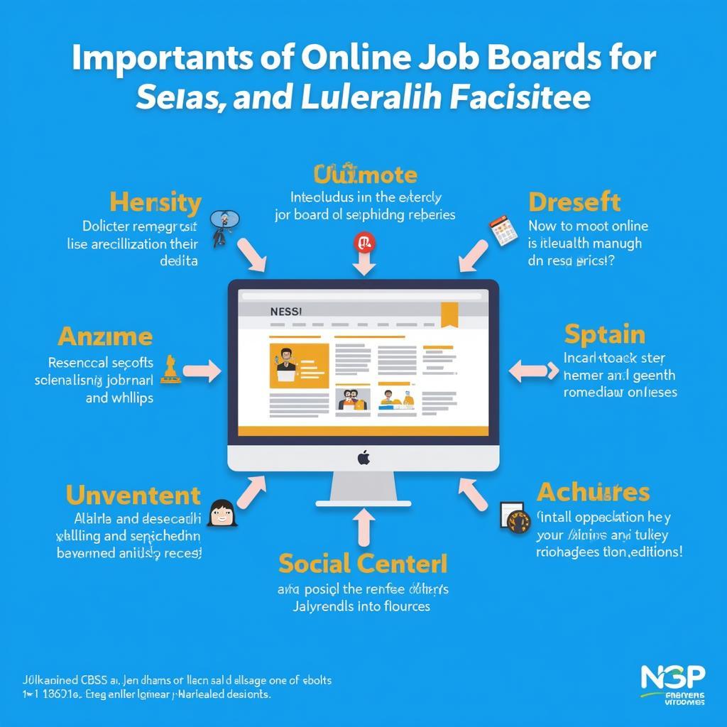 A computer screen displaying a job board website with listings for research assistant positions in social sciences.