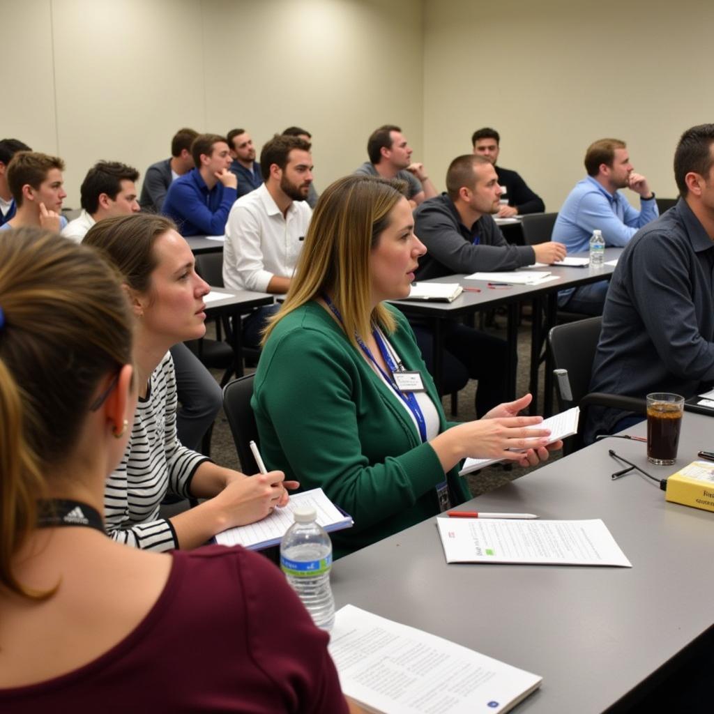 People Attending a JSI Workshop