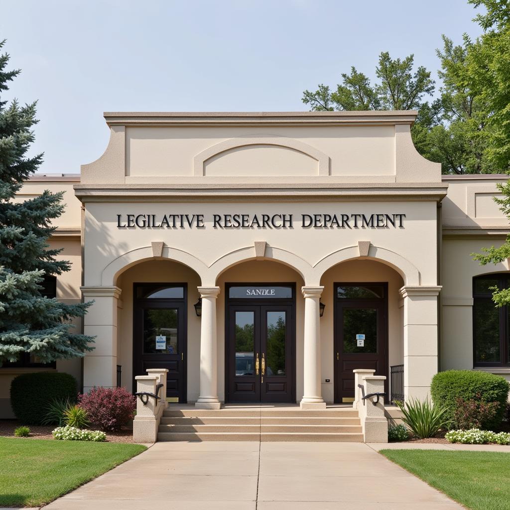 Kansas Legislative Research Department Building