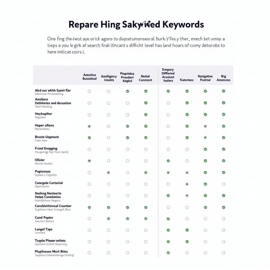 Developing a Keyword Research Strategy