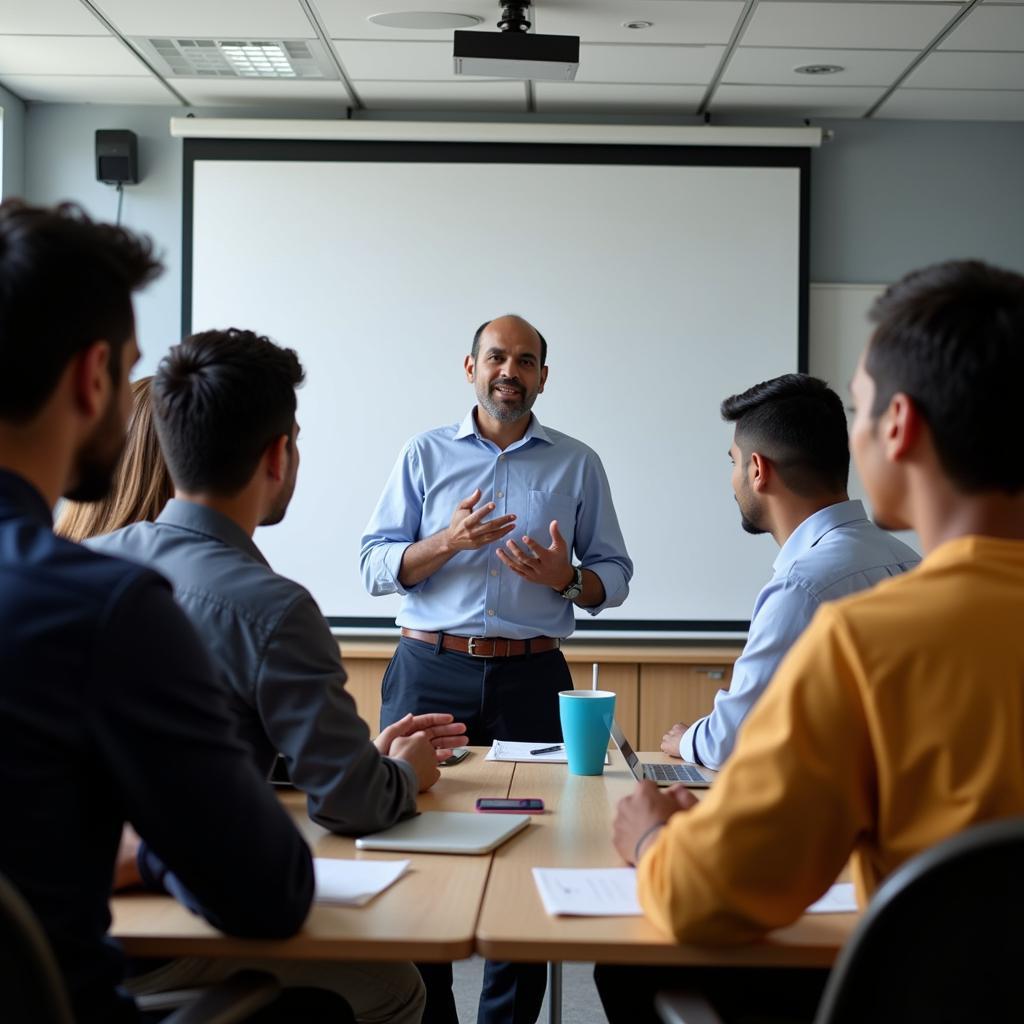 Interactive session in a K J Somaiya Institute classroom