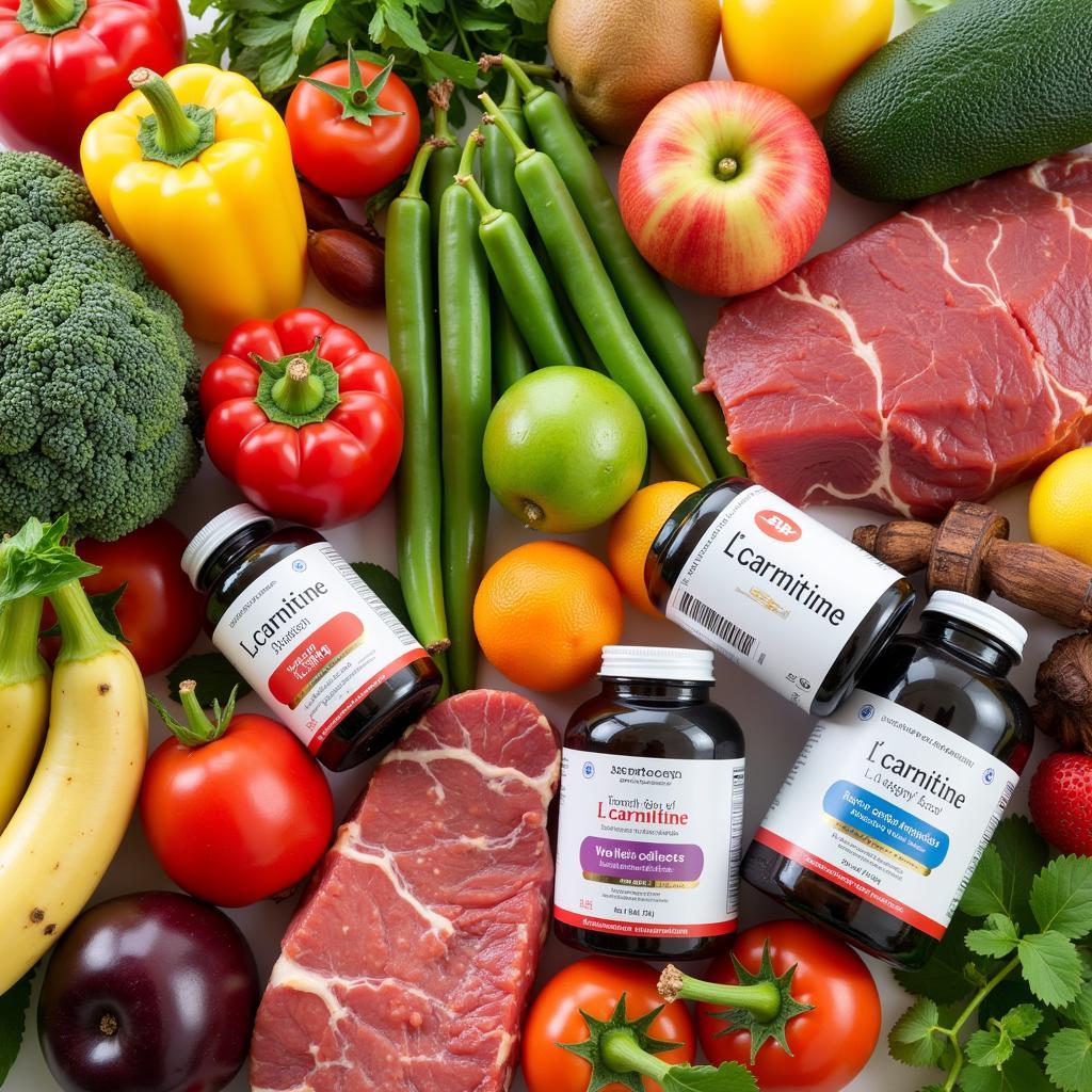 L-Carnitine Supplements and Healthy Food Sources