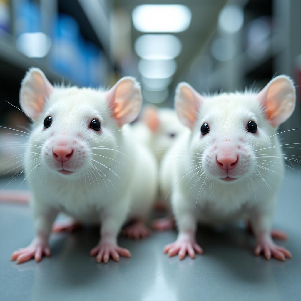 Laboratory Mice Used in Animal Research