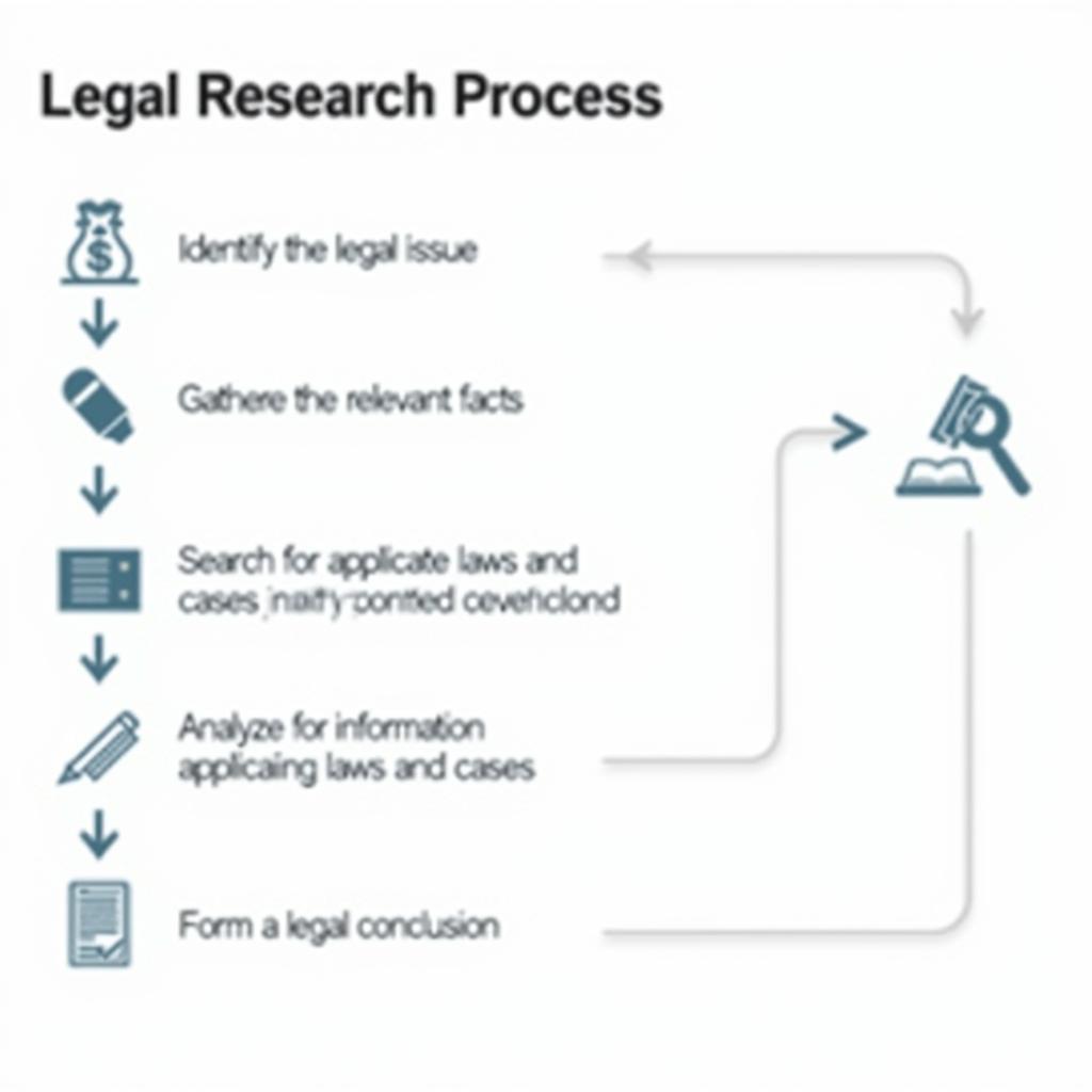 Legal Research Process Flowchart