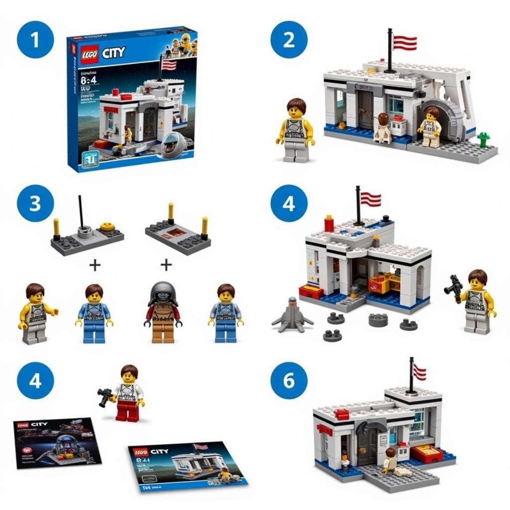 LEGO City Lunar Research Base unboxing