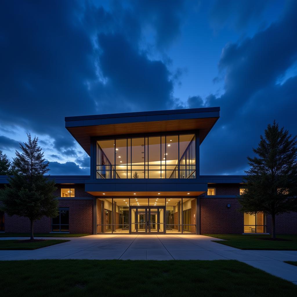 Lewis Cancer and Research Pavilion Exterior