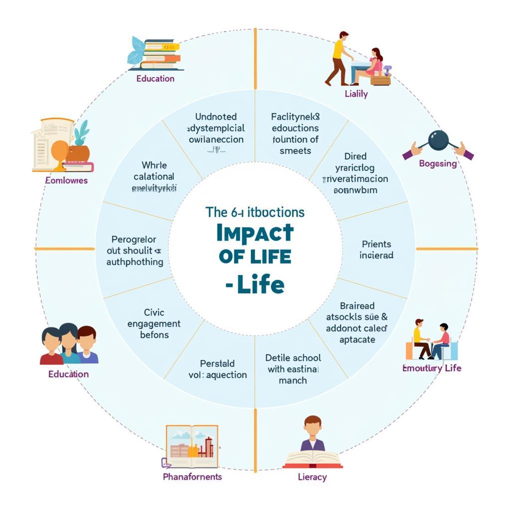 The broad impact of literacy on various life aspects