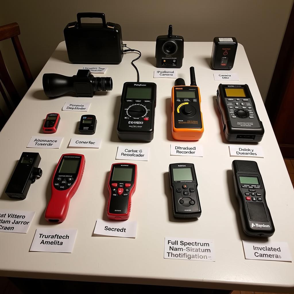 Paranormal Investigation Equipment