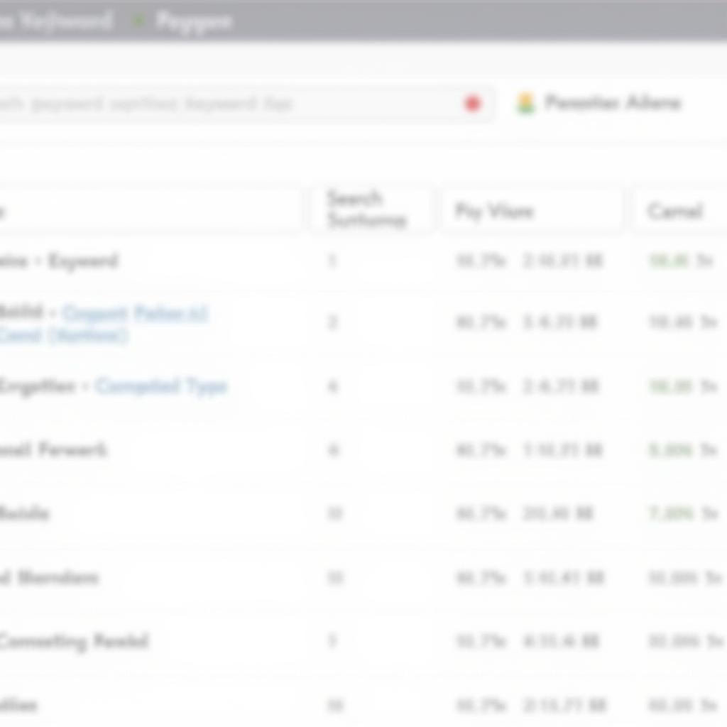 Marmalead Keyword Research Dashboard