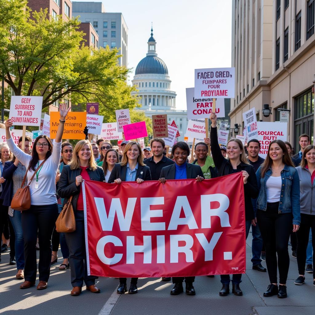 Maryland PIRG advocates at a rally