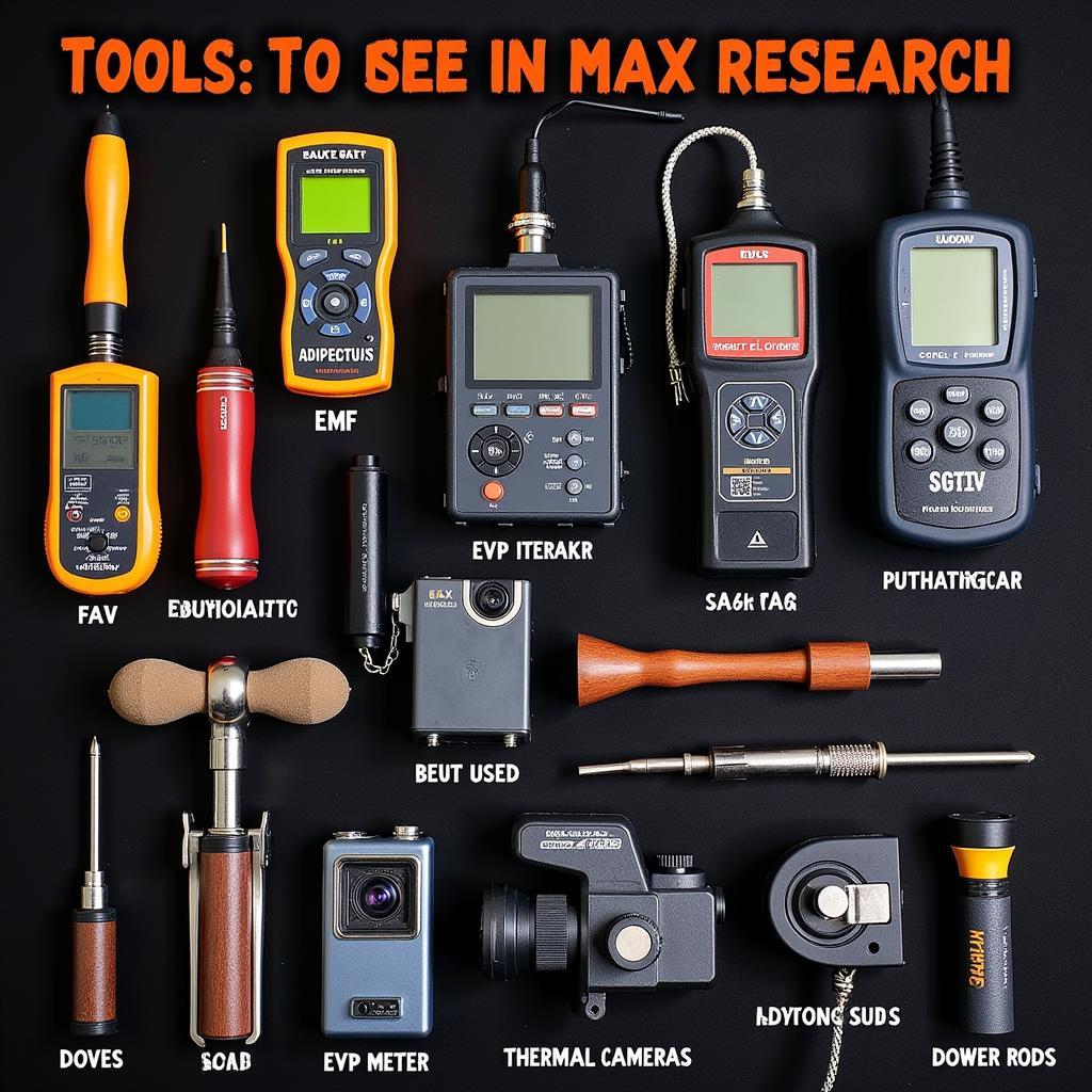 Paranormal Investigation Tools