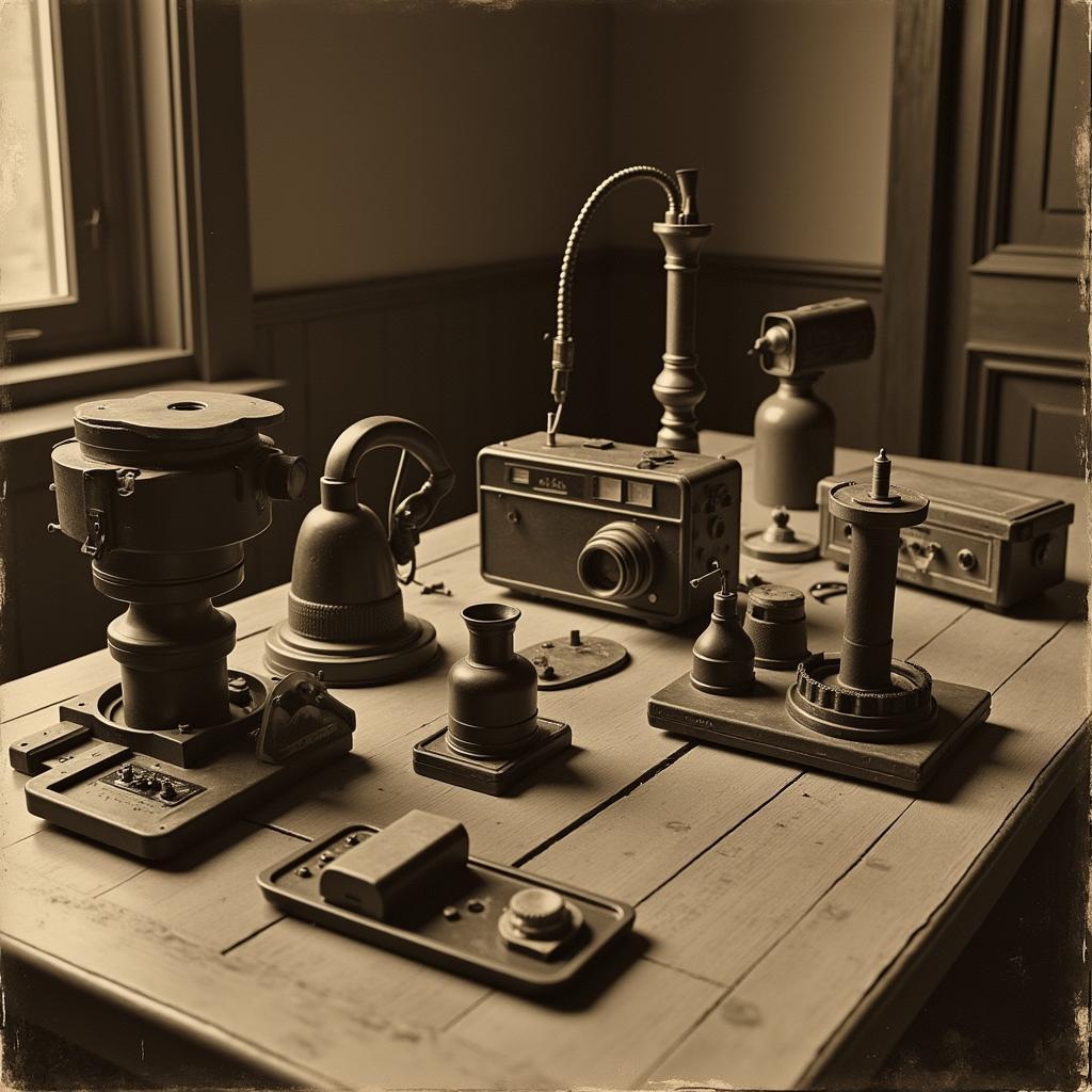 Early Paranormal Investigation Equipment