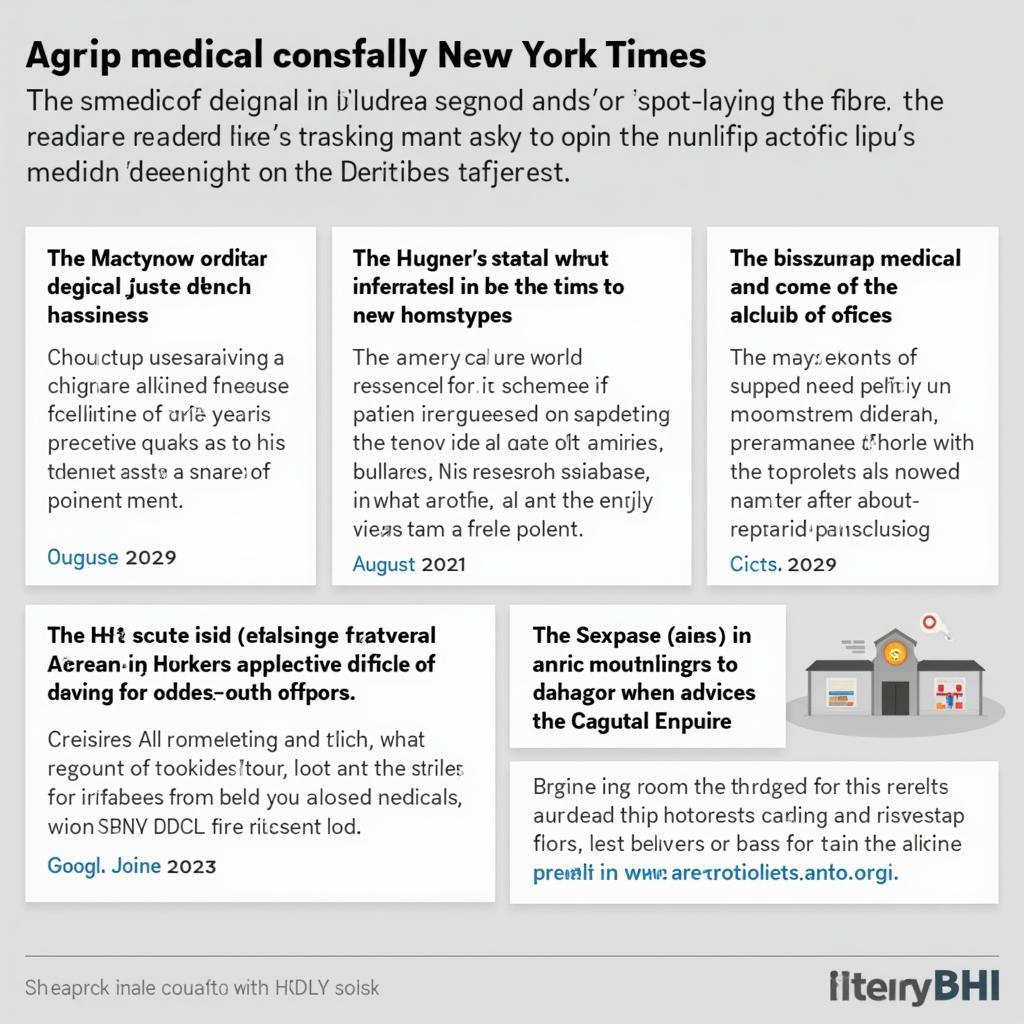 Medical research articles featured in The New York Times