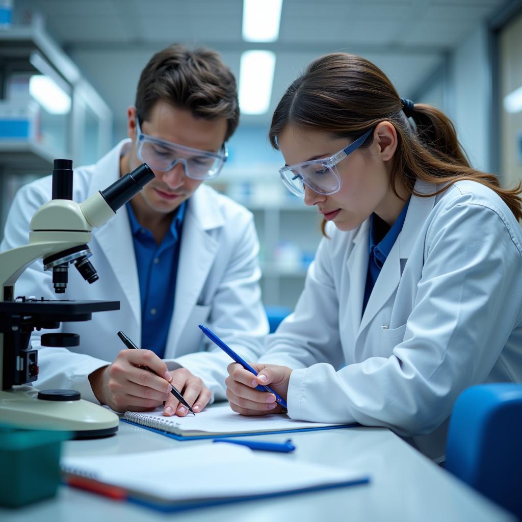 Medical Researchers in Lab