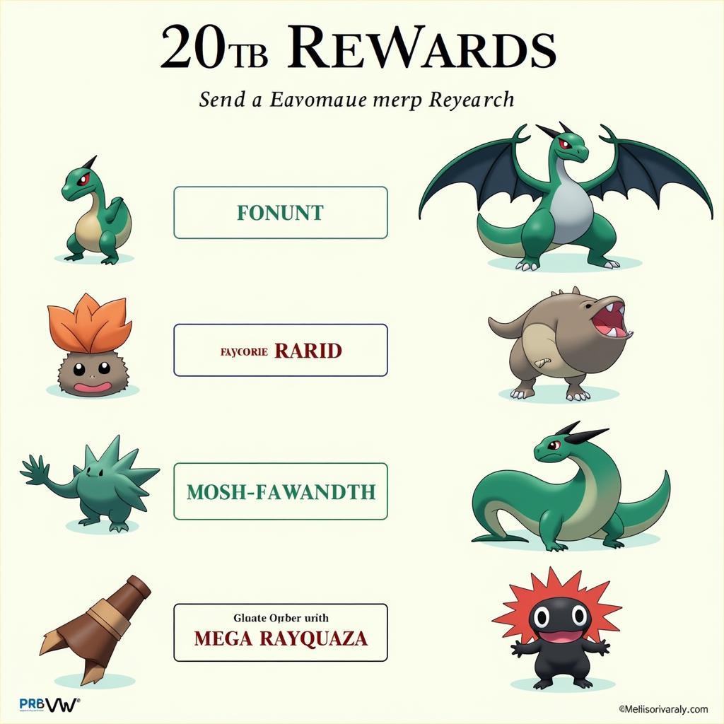 Mega Rayquaza Timed Research Rewards Tier List