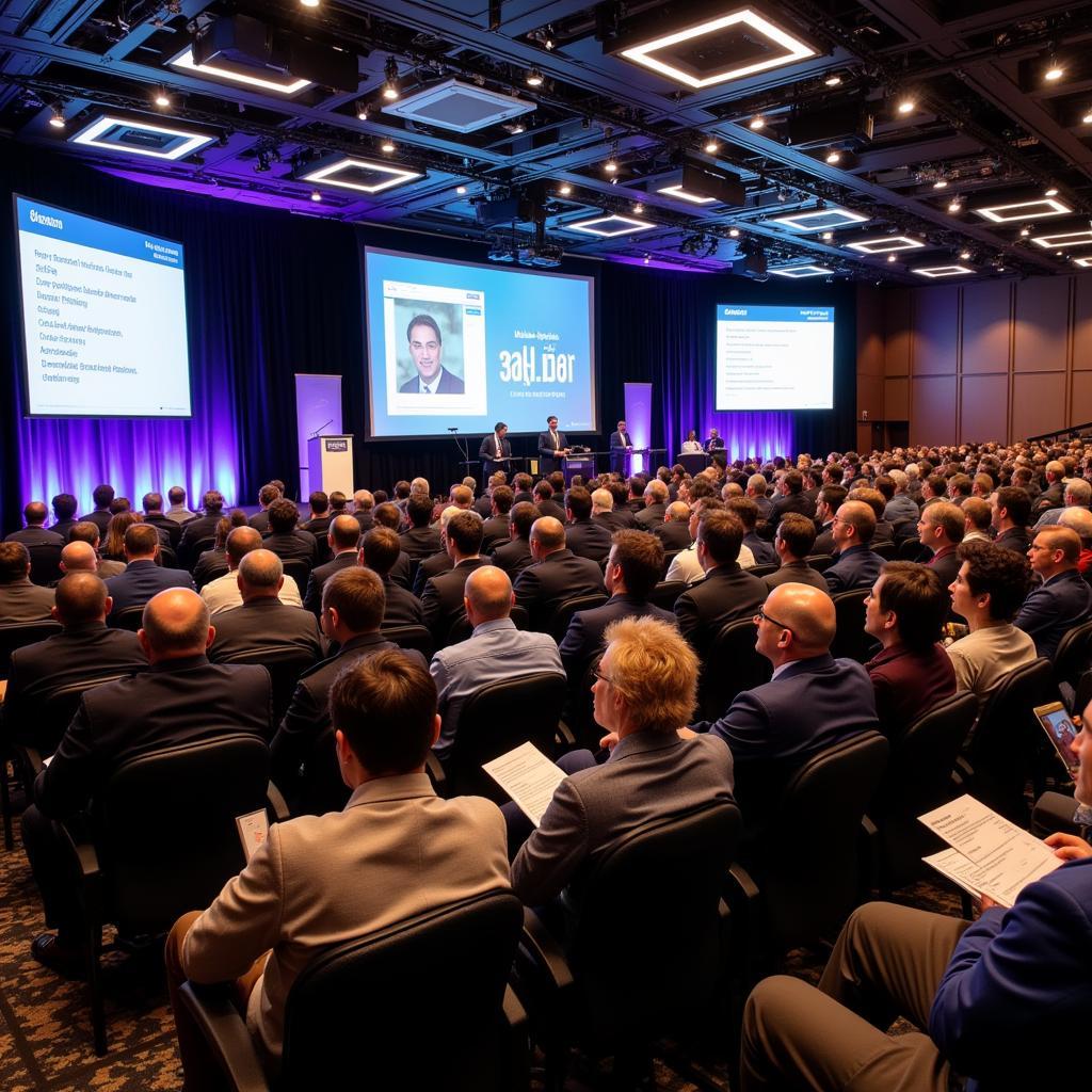 Doctors and Scientists Collaborating at a Diabetes Conference in Melbourne