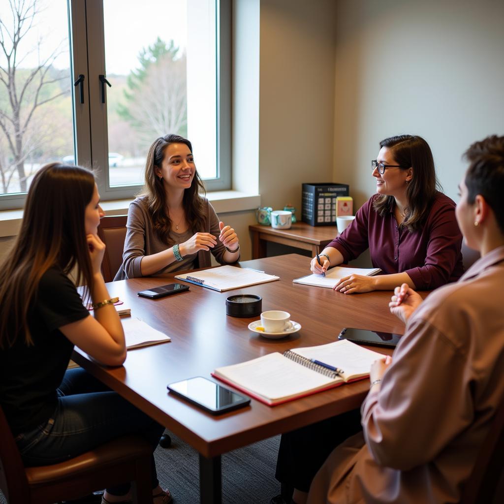 Support Group Session at Metabolic Research Center