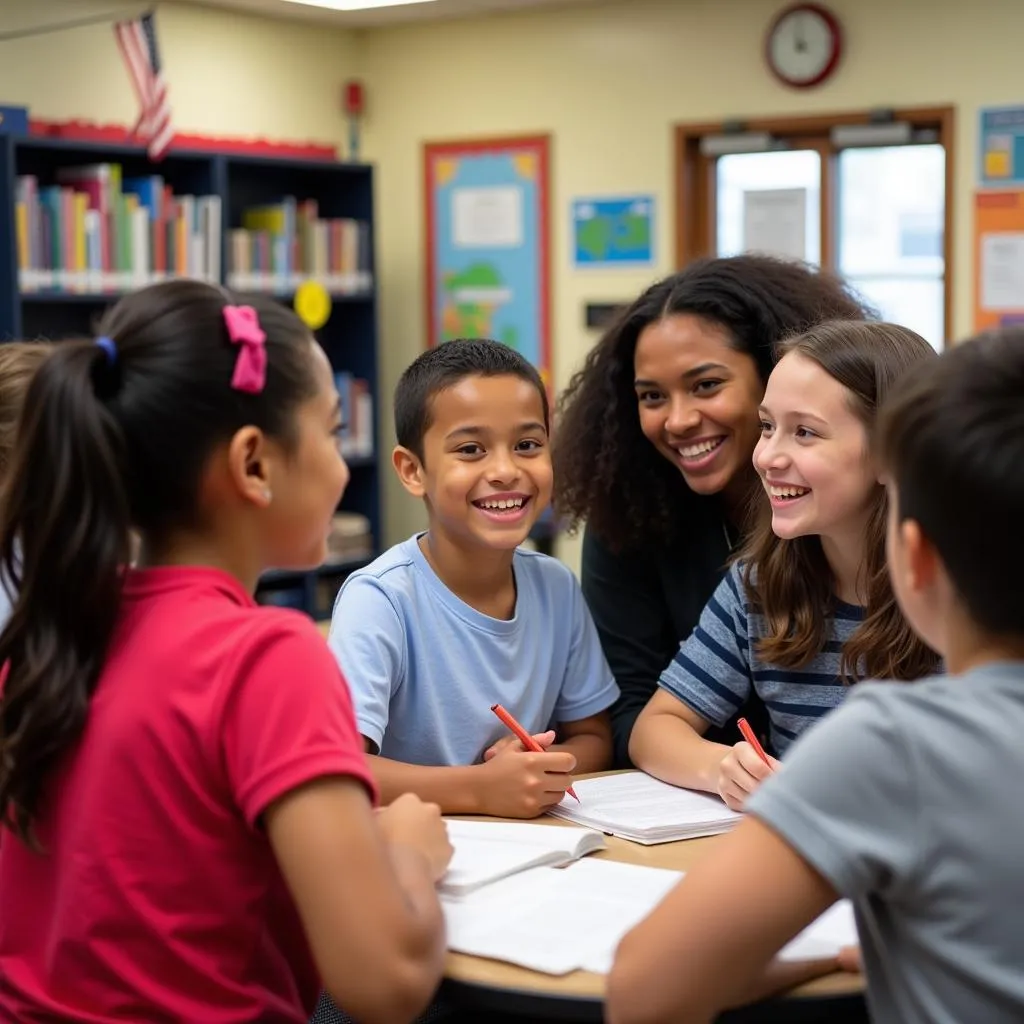 Middle School Students Participating in a Reading Intervention Program