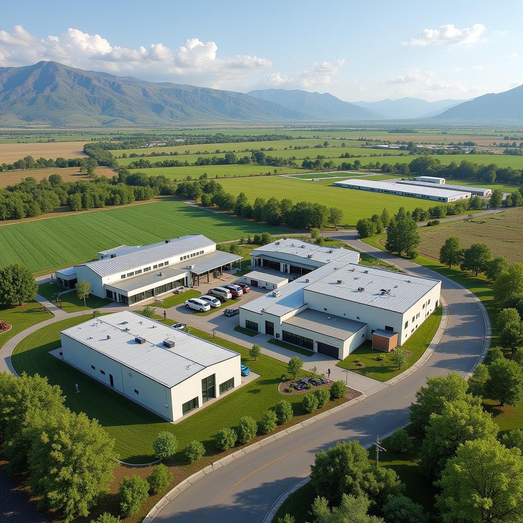 Modern Agricultural Research Facility at Miller Research Idaho