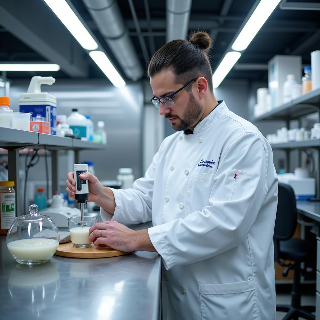 Modern Research Chef in Lab