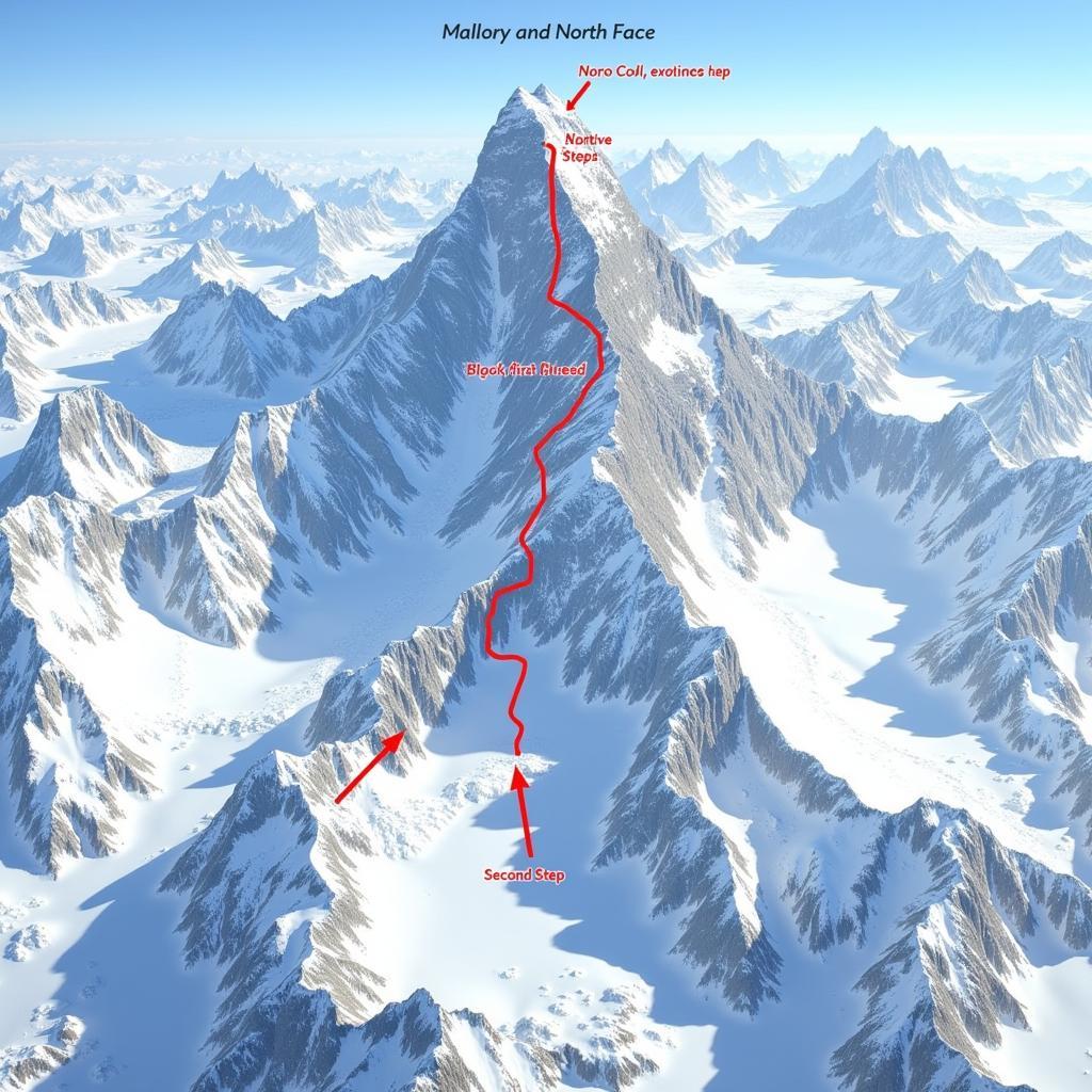 Mount Everest North Face Route