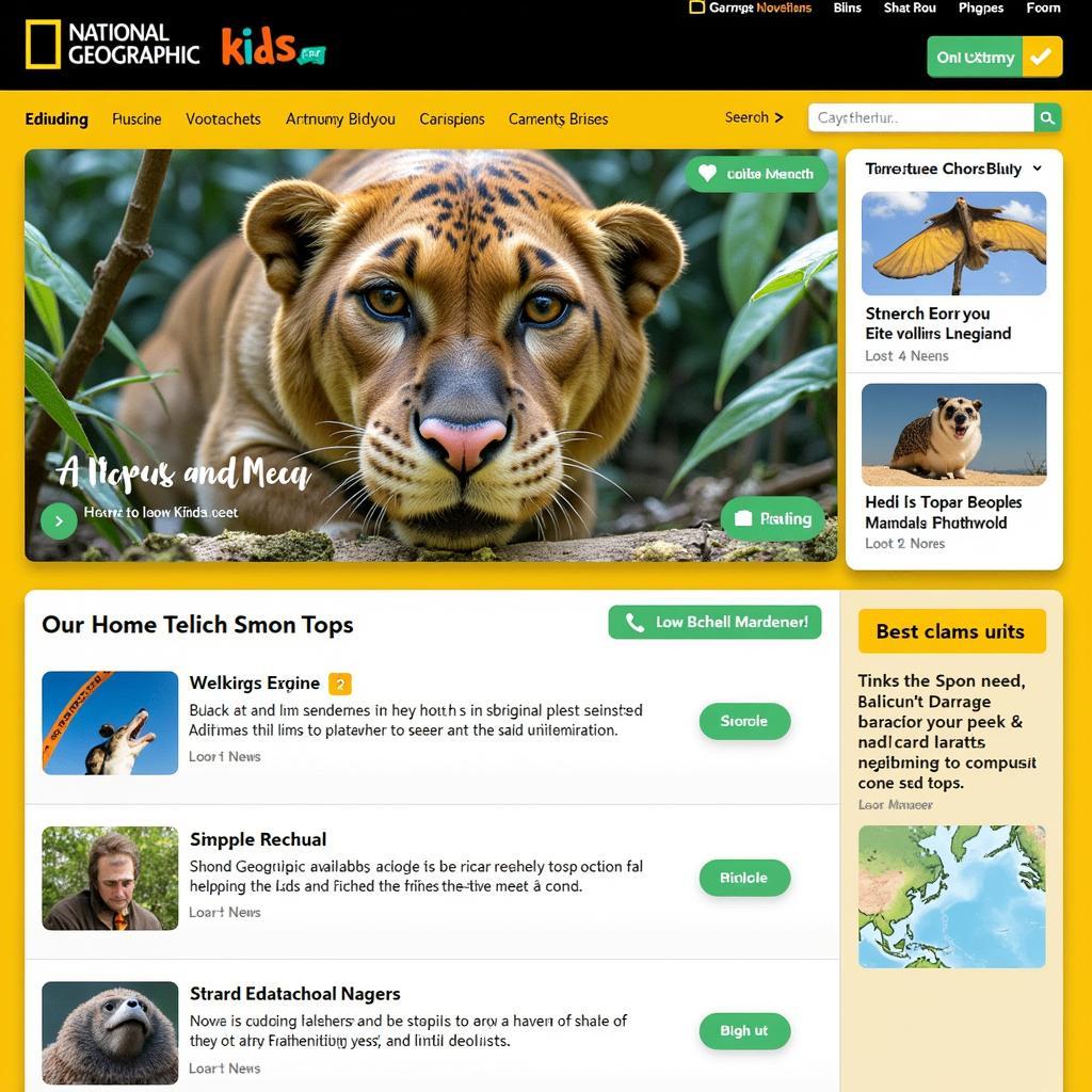 National Geographic Kids Homepage