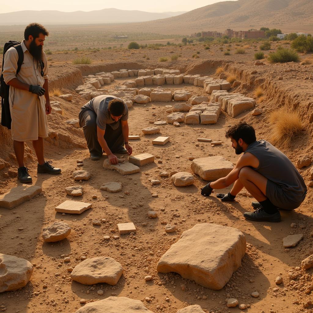 Archaeological Excavation Related to Nazarene Research