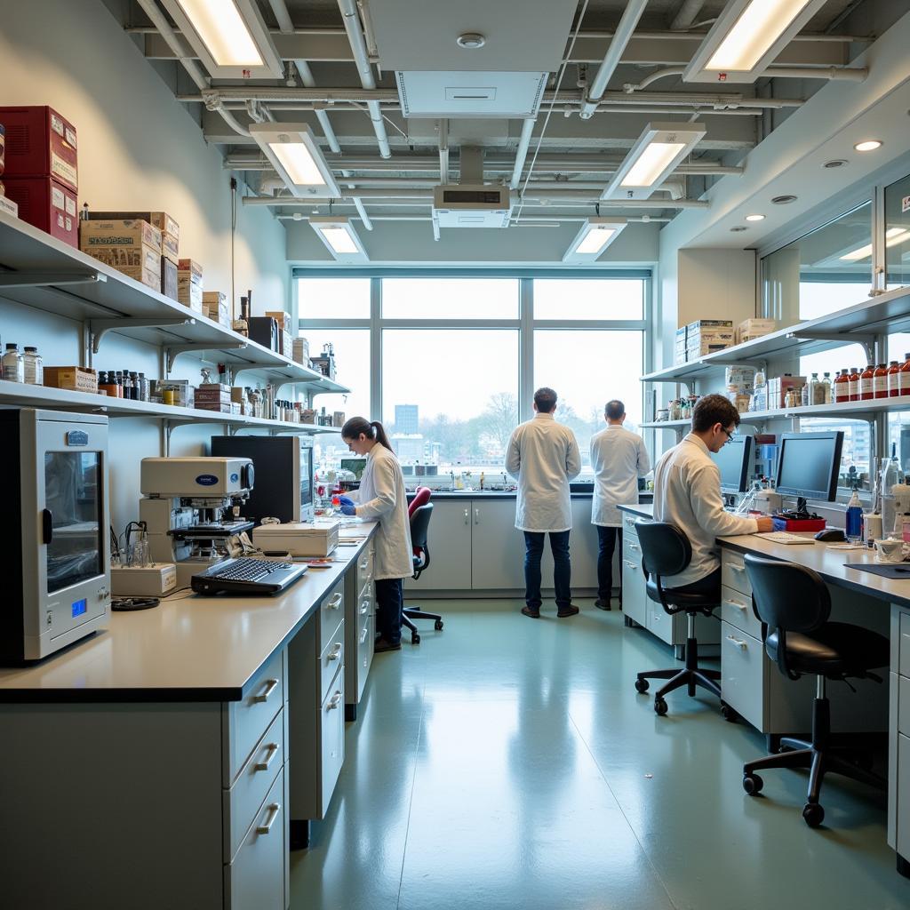 Modern research labs at NDSU