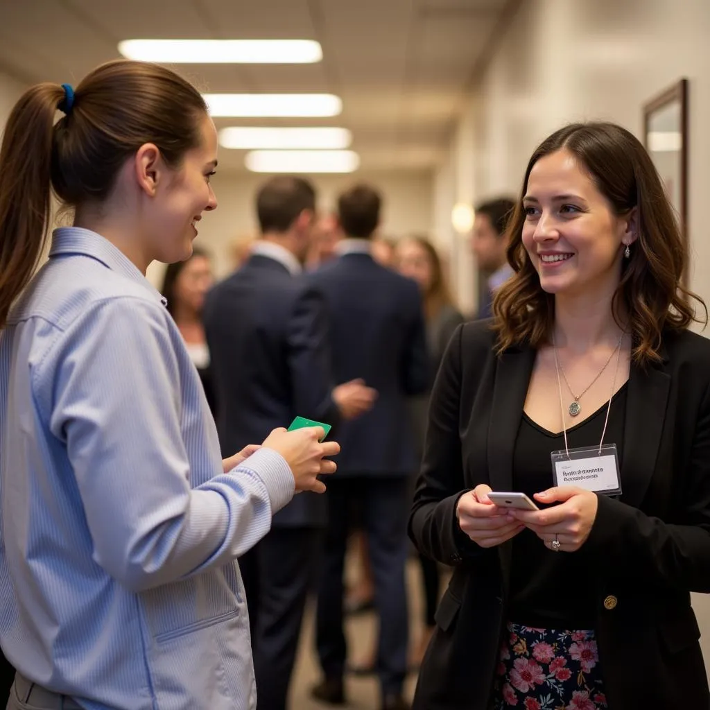 Networking event for prospect research professionals